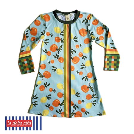 vestido de TENNIS e B.T | SHARAPOVA  MANGA LONGA . CÍTRICOS NAPOLITANOS . LA DOLCE VITA