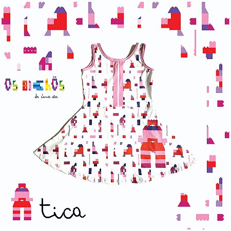 vestido  de TENNIS | SERENA | .  estampa TENNIS COM A  TICA . OTA .