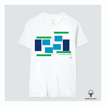 CAMISETA ALGODÃO . estampa tennis repeat...5green_ öta.  OTA CAMISETAS .