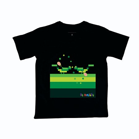 CAMISETA ALGODÃO . estampa FRAME TENNIS COURT Ö. OTA CAMISETAS .