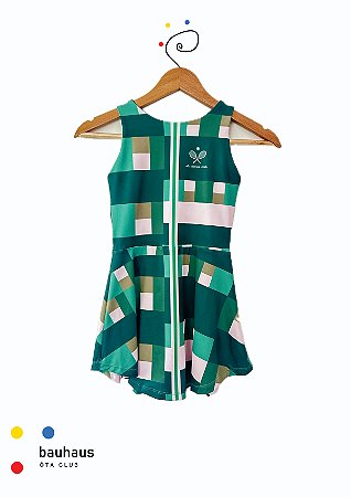 vestido de TENNIS e B.T | BADOSA_TECELAGEM_GR01_BAUHAUS . ÖTA TENNIS CLUB