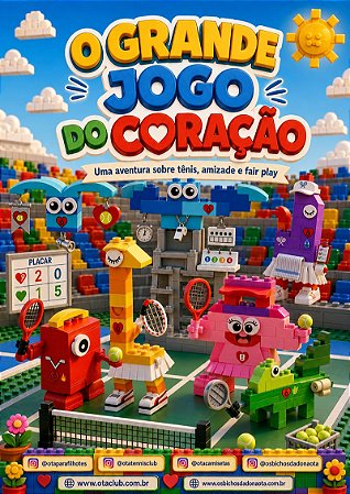 Livrinho de Colorir: O Grande Jogo do Coração - Os Bichos da Dona Öta