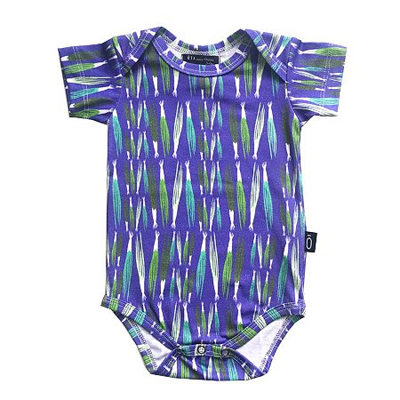 body para bebê . estampa ALHO PORORÓ. OTA .
