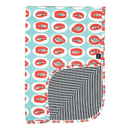 mantinha  para bebê . estampa MAMÃO . OTA .