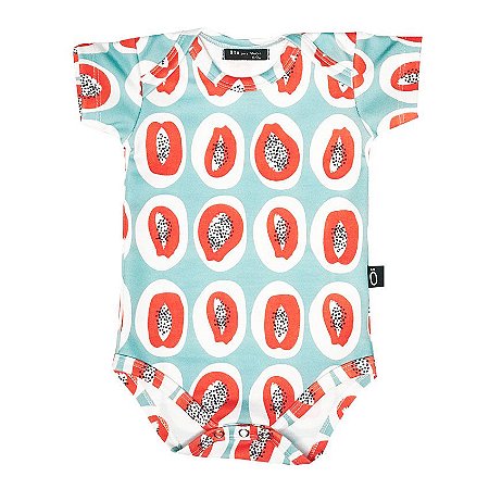 body para bebê . estampa MAMÃO . OTA .