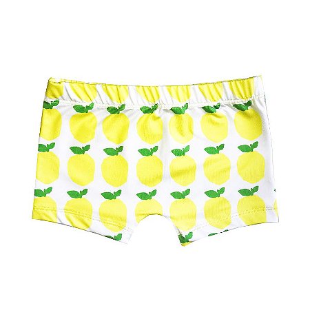 sunga  infantil . estampa LIMÃO SICILIANO . OTA .