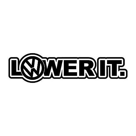 Lower It - VW