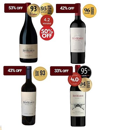 Caixa Vinhos Benmarco Seleção Especial