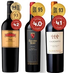 Caixa Vinhos Especial Chile