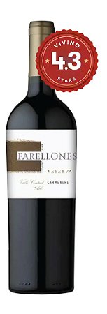 Vinho Tinto Farellones Reserva Carmenere 2020