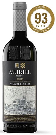 Vinho Tinto Muriel Reserva 2017
