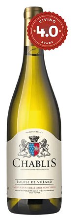 Vinho Branco Louise de Villard Chablis 2024