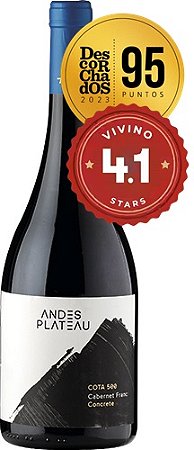 Vinho Tinto Andes Plateau Cota 500 Cabernet Franc 2023