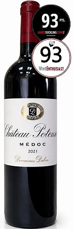 Vinho Tinto Chateau Potensac 2021