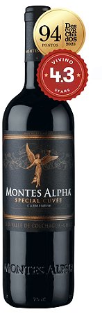 Vinho Tinto Montes Alpha Special Cuvee Carmenere 2022