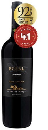 Vinho Tinto Haras de Pirque Ecral Gran Reserva Carmenere 2021