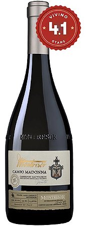 Vinho Tinto Montresor Campo Madonna Cabernet Sauvignon 2019