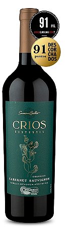 Vinho Tinto Crios Sustentia Organico Cabernet Sauvignon 2023