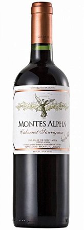 Vinho Tinto Montes Alpha Cabernet Sauvignon 2021