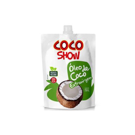 Óleo De Coco Extra-Virgem 70ml Stand Pouch Coco Show