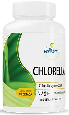 Chlorella 300 Cápsulas 300mg Nattubras