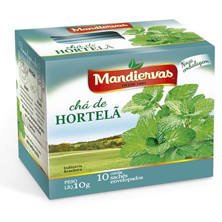 Chá Hortela Mandiervas 10G