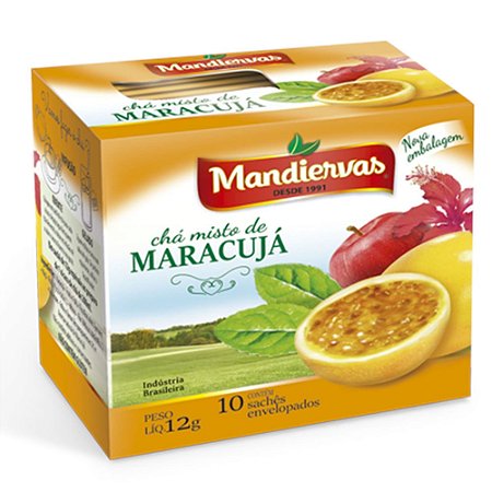 Chá Maracujá Mandiervas 13G