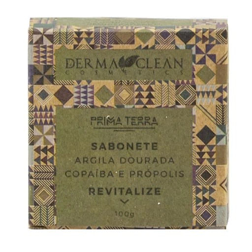 Sabonete de Argila Dourada Própolis/Copaíba 100g Derma Clean