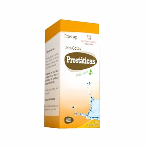 Gotas Prostáticas 60ml Nutraceutica Praiamar