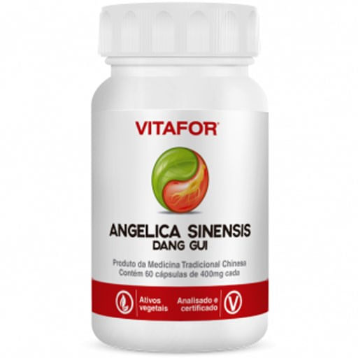 Angelica Sinesis Dang Gui 60 Cápsulas Vitafor