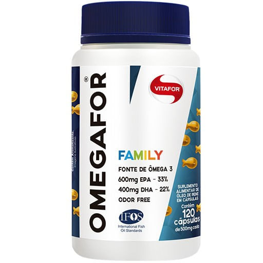 Omegafor Family 120 Cápsulas Vitafor