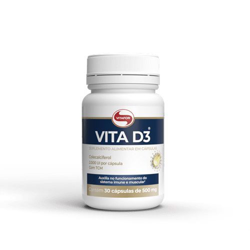 Vita D3 30 Cápsulas Vitafor