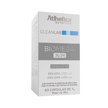Biomega TG 36/24 60 Cápsulas Atlhetica Nutrition