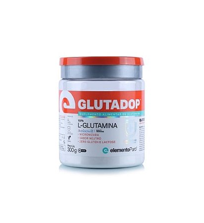 Glutadop Glutamina Natural 300g Elemento Puro
