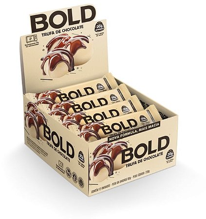 Bold Trufa de Chocolate 12un X 60G Bold Snacks