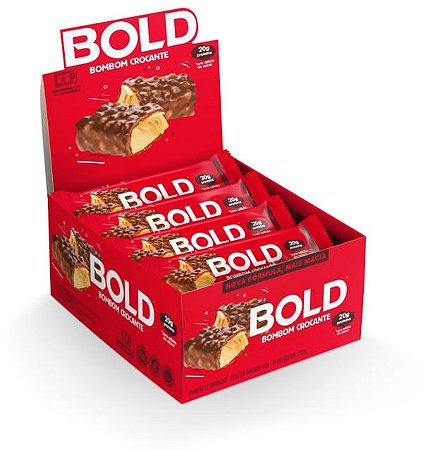 Bold Bombom Crocante 12un X 60g Bold Snacks