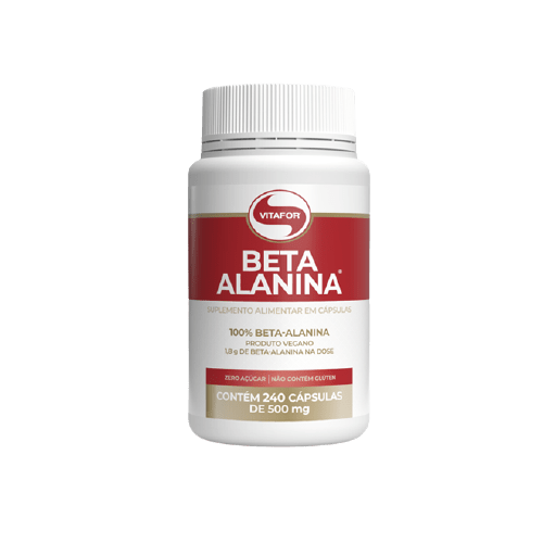 Beta Alanina 240 Cápsulas 500mg Vitafor