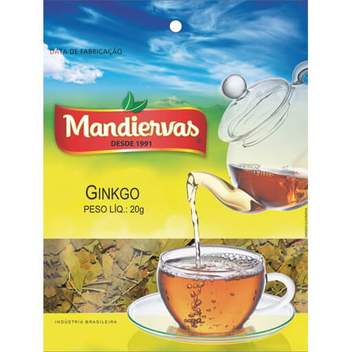 Chá Ginkgo 20g Mandiervas