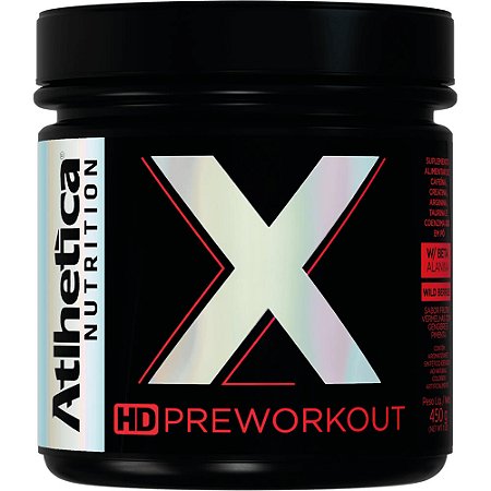 X HD Pré-Workout 450g Atlhetica Nutrition