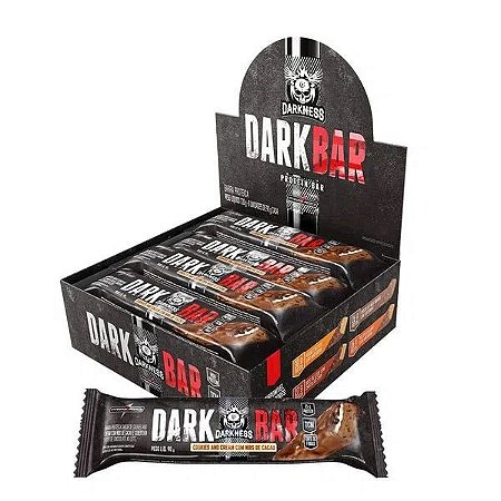 Dark Whey Bar Cookies e Cream com Nibs 8un x 90g Integralmedica