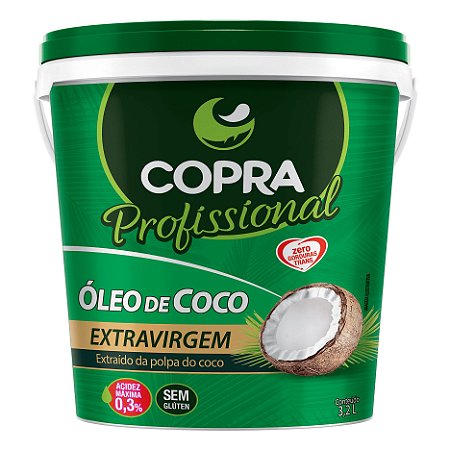 Oleo De Coco Extra-Virgem 3,2L Copra