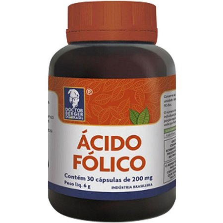 Acido Folico 3Cps 200Mg Doctor Berger