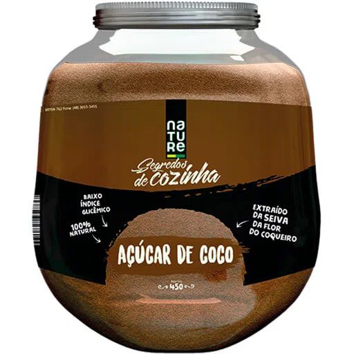 Açúcar De Coco 450G Pote Nature