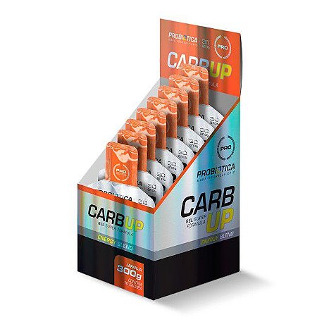 Carb Up Gel Super Form 10Sac X 30G Laranja Probiotica