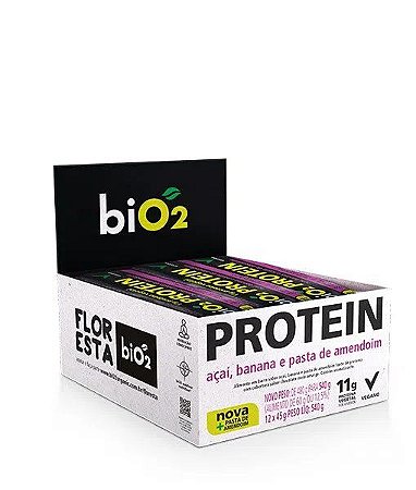 Barra Protein Acai/Banana 12Un X 40G Bio2