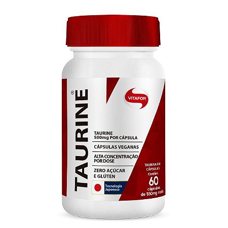 Taurine 60Cps 500Mg Vitafor