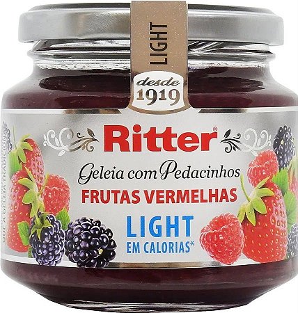 Geleia Light Frutas Vermelhas 260G Ritter