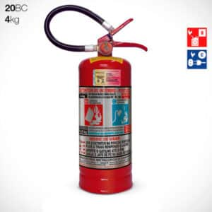 EXTINTOR DE PQS - 4 KG 20:BC - NOVO