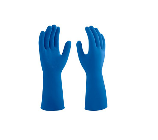 LUVA LÁTEX MUCAMBO AZUL