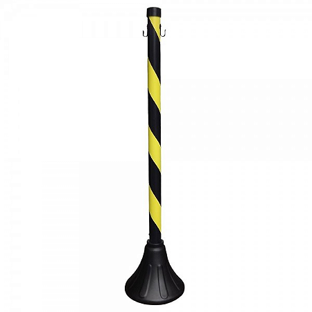 PEDESTAL PARA CORRESTE PVC 93 CM C/ ZEBRADO